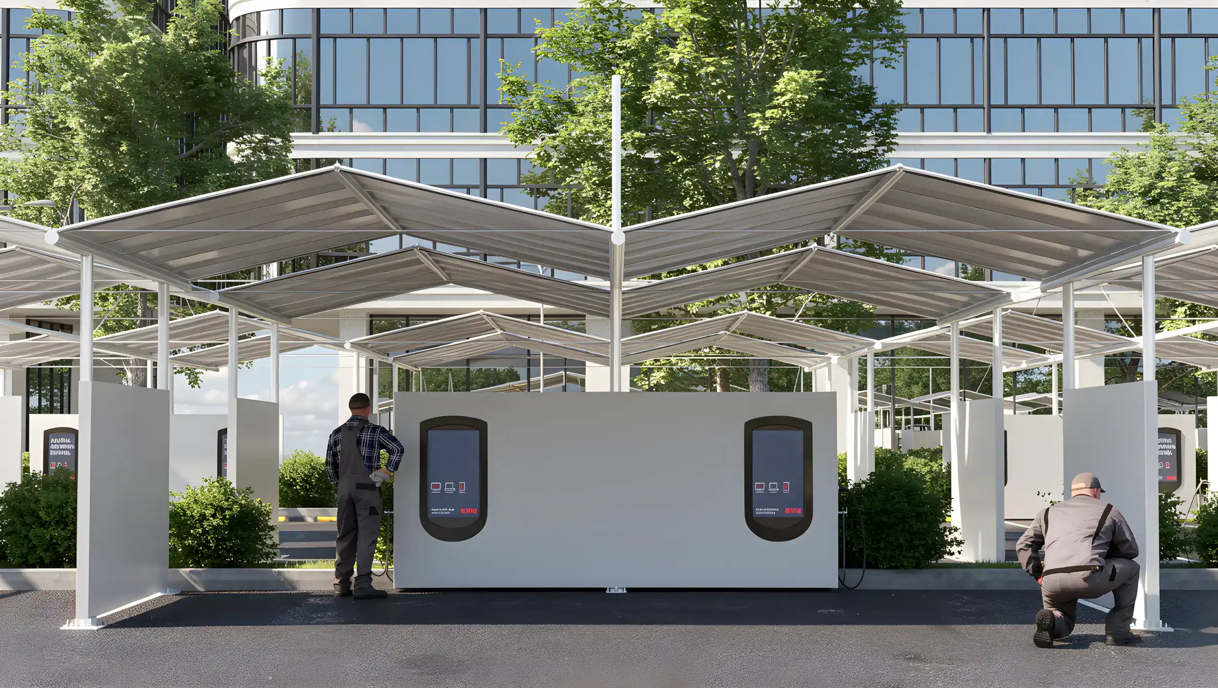 Elevated parking support
